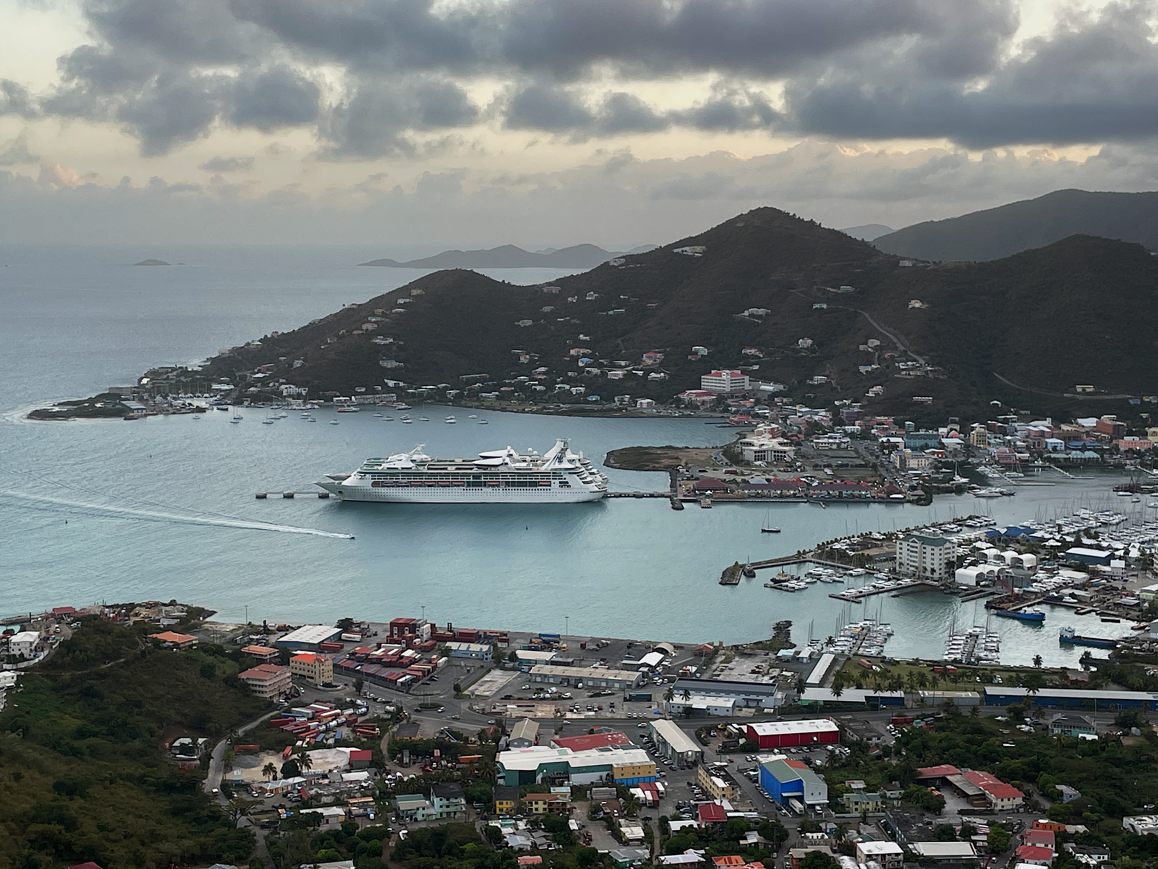 Photo of Overlooking pier park, Road Town, Tortola, British Virgin Islands by Jay_bhad